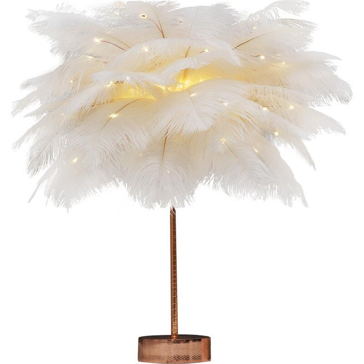 Creative Feather Lamp