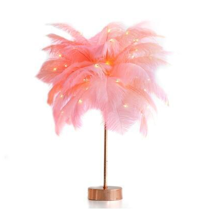 Creative Feather Lamp
