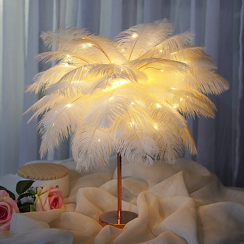 Creative Feather Lamp