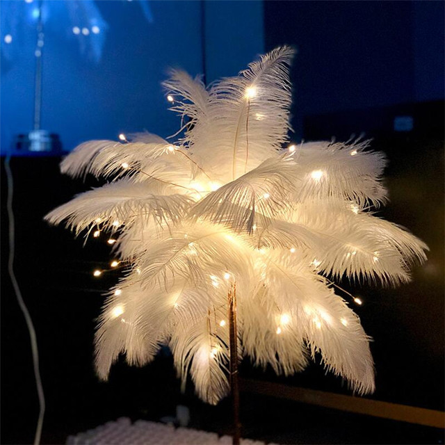 Creative Feather Lamp