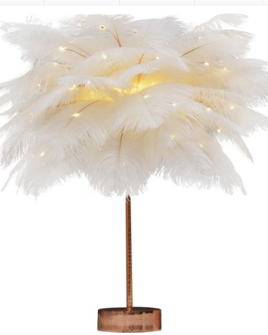 Creative Feather Lamp